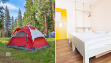 A2.3.3 Die perfekte Unterkunft: Hostel oder Camping?