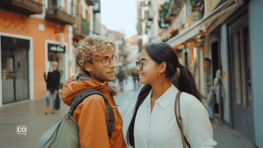  Ana und Pedro stellen sich vor