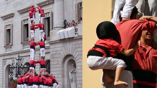 A2.27.4 Die Tradition der „Los Castells“: die menschlichen Türme